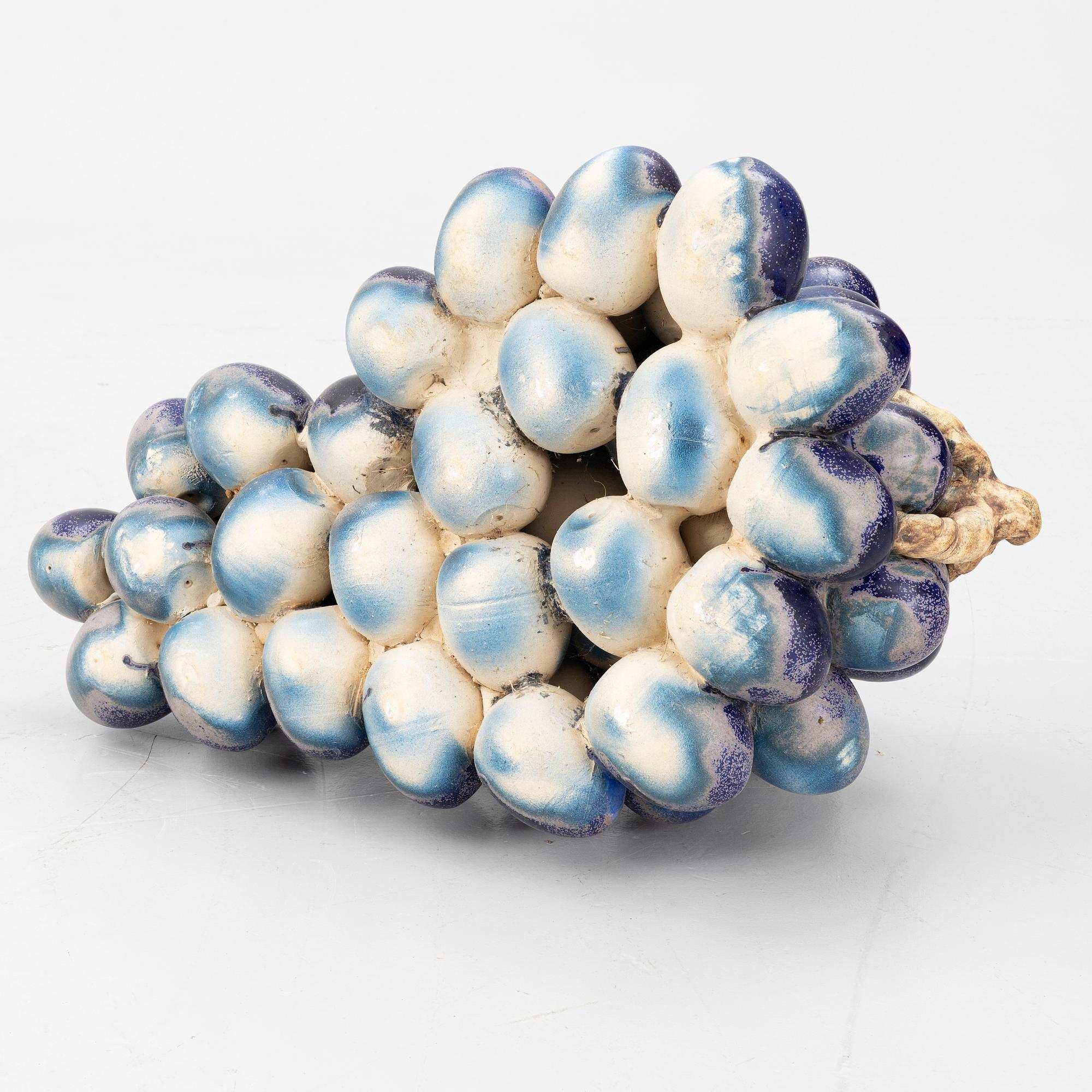 Kjell Janson, a monumental glazed ceramic sculpture, own studio, Mora, 2000.