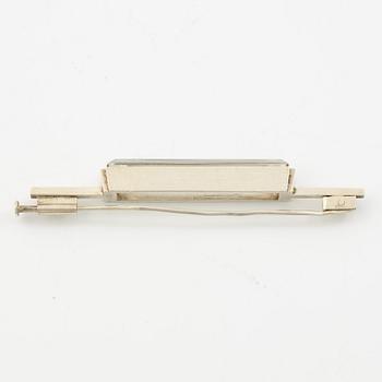 Wiwen Nilsson, brooch silver with rock crystal.