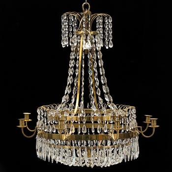 A circa 1900 chandelier.