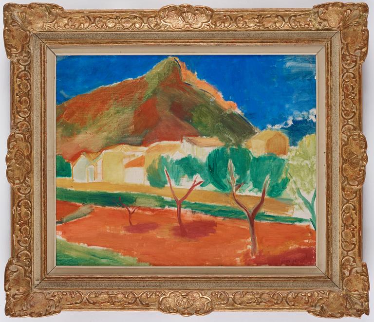 Inge Schiöler, "Spanish Landscape" (Spanskt landskap).