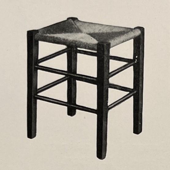 Gemla, a stool model "5645", Diö, 1930s.