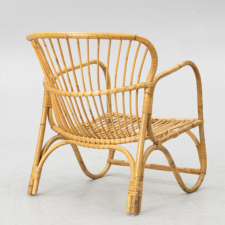 A Swedish Modern armchair, mid-20th Century.