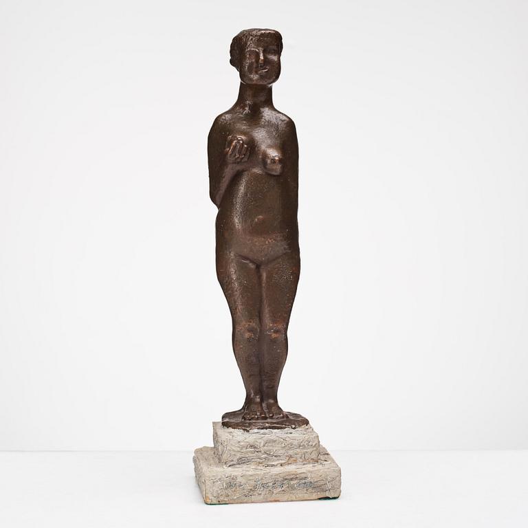 BROR MARKLUND, bronze sculpture, signed Bror Marklund, numbered 8/85, dated 1945.