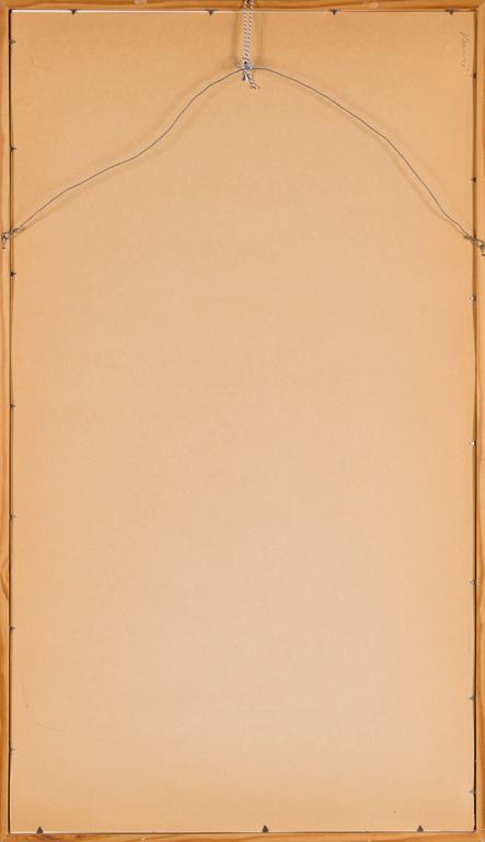 TAPIO KINNUNEN, gouache på papper, signerad och daterad -75.