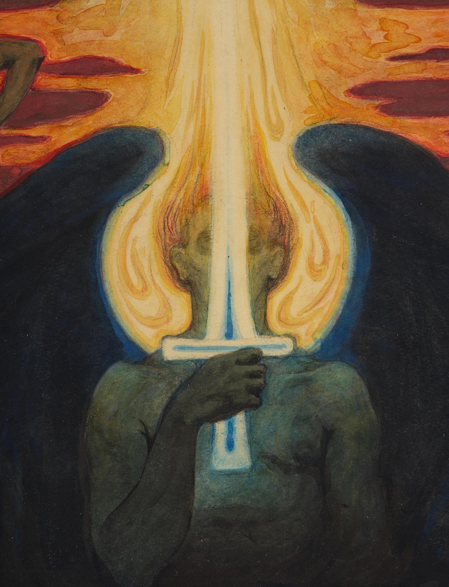 Tyra Kleen, "De engel met het vlammenzwaard".