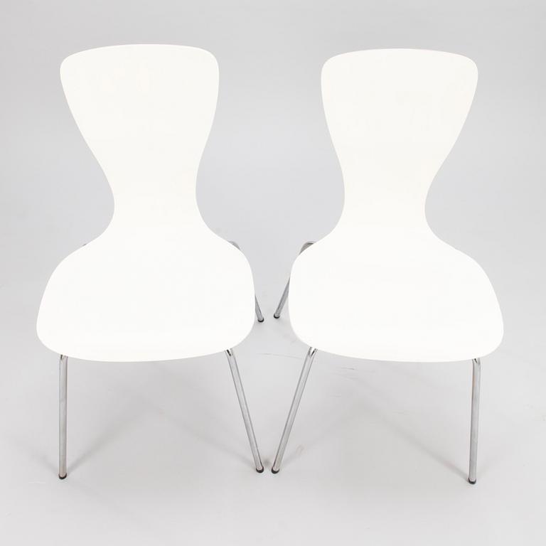 TAPIO WIRKKALA, tuoleja, 6 kpl, "Nikke", Asko 1950-luku.