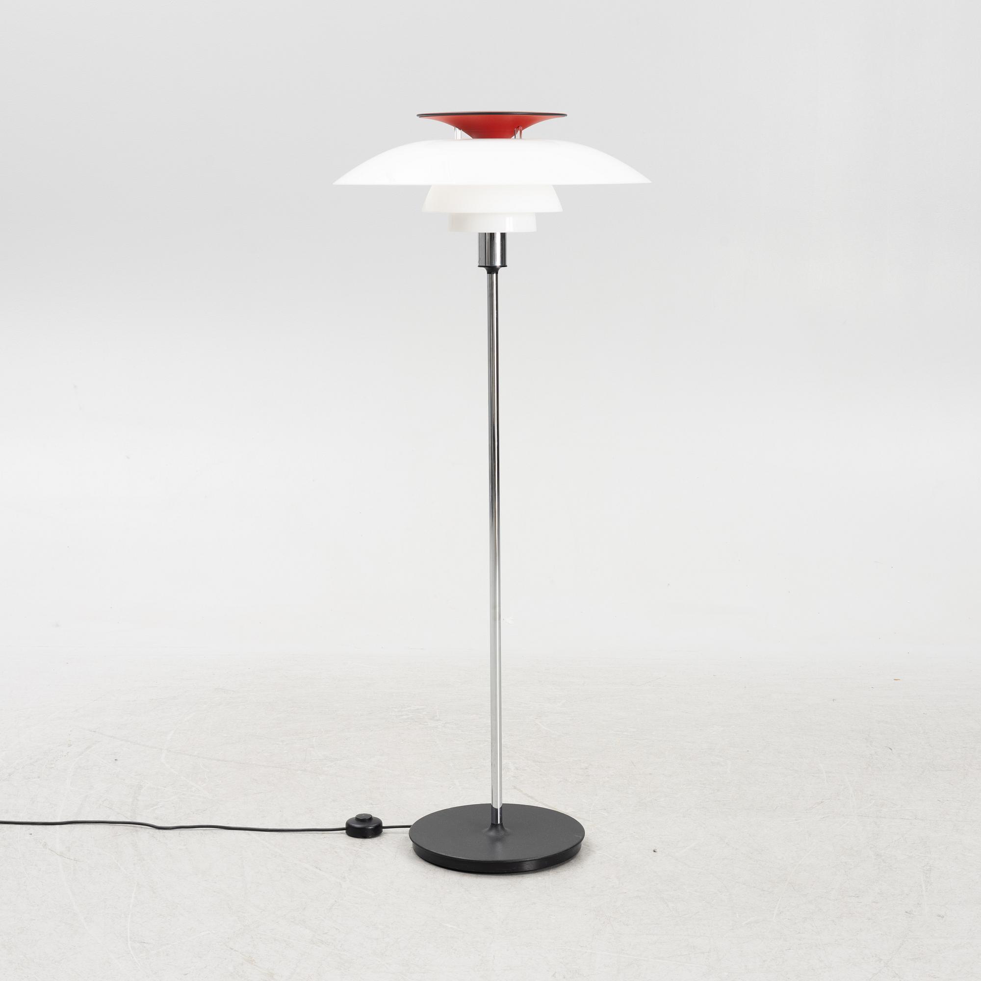 Poul Henningsen, golvlampa, "PH-80", Louis Poulsen, Danmark.