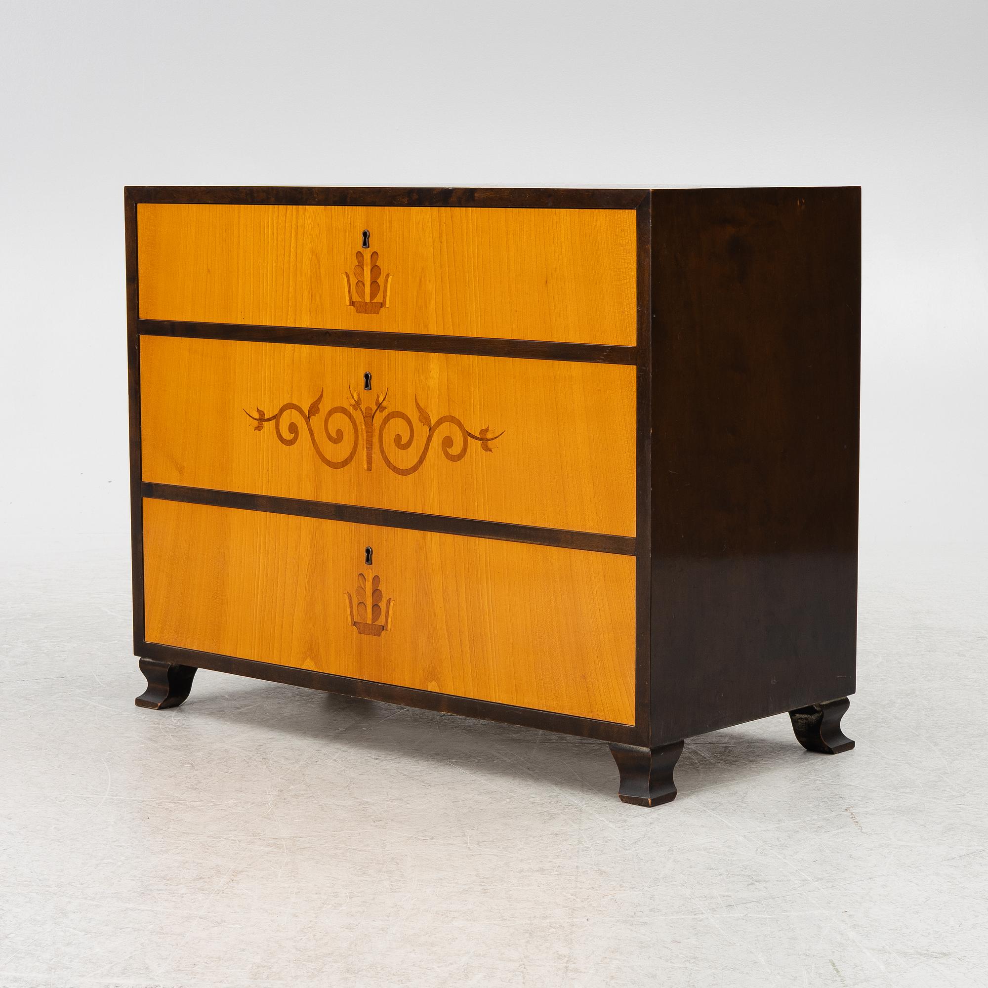 Chest of drawers, functionalism, 1930s/40s.