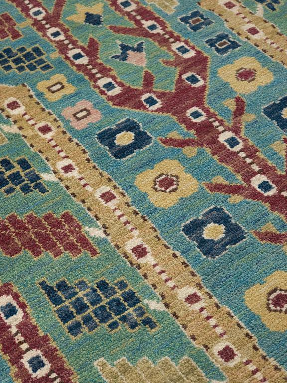 Märta Måås-Fjetterström, MATTA. "Almarna". Flossa. 308 x 203,5 cm. Signerad AB MMF.