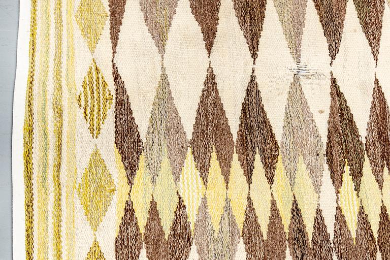 Ingrid Dessau, tillskriven matta "Mexico", sannolikt för Kristianstads Läns Hemslöjd.