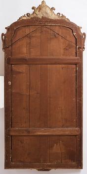 Spegel, Stockholmsarbete 1700-talets mitt, Rokoko.