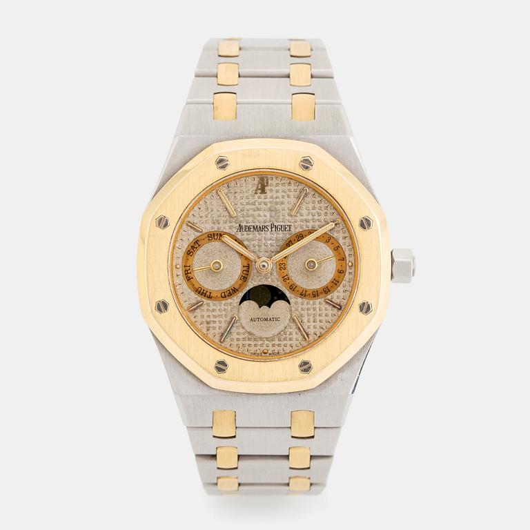 Audemars Piguet, Royal Oak, Day-Date, Moon Phase, ca 1990.