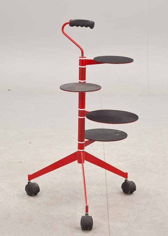 SERVERINGSVAGN/CAKE STAND. Troligen Italien, 1900-talets slut.