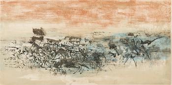 ZAO WOU-KI, "GRAVURE IV".