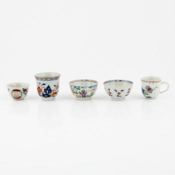 15 pieces of Chinese porcelain, 18th/19th century.