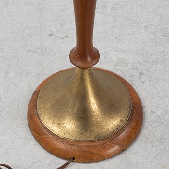 A mid century modern table lamp.