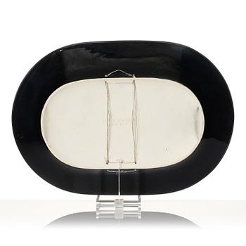 Birger Kaipiainen, a large ceramic dish, Arabia, Finland.
