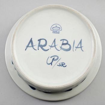 SERVISDELAR, 54 delar, porslin, "Anemone" Arabia, Finland.