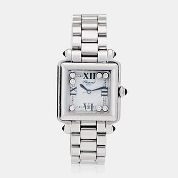 994A. CHOPARD, Genève, Happy Sport, wrist watch, 27 x 24,5 mm,