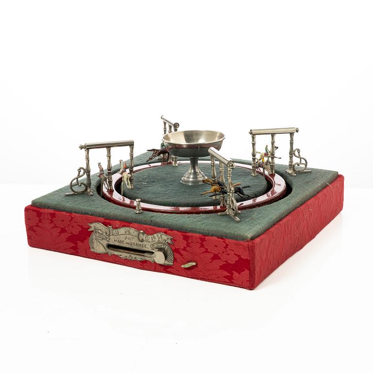Kapplöpningsspel, "Jeu de Course", Frankrike, 1900-talets första hälft.