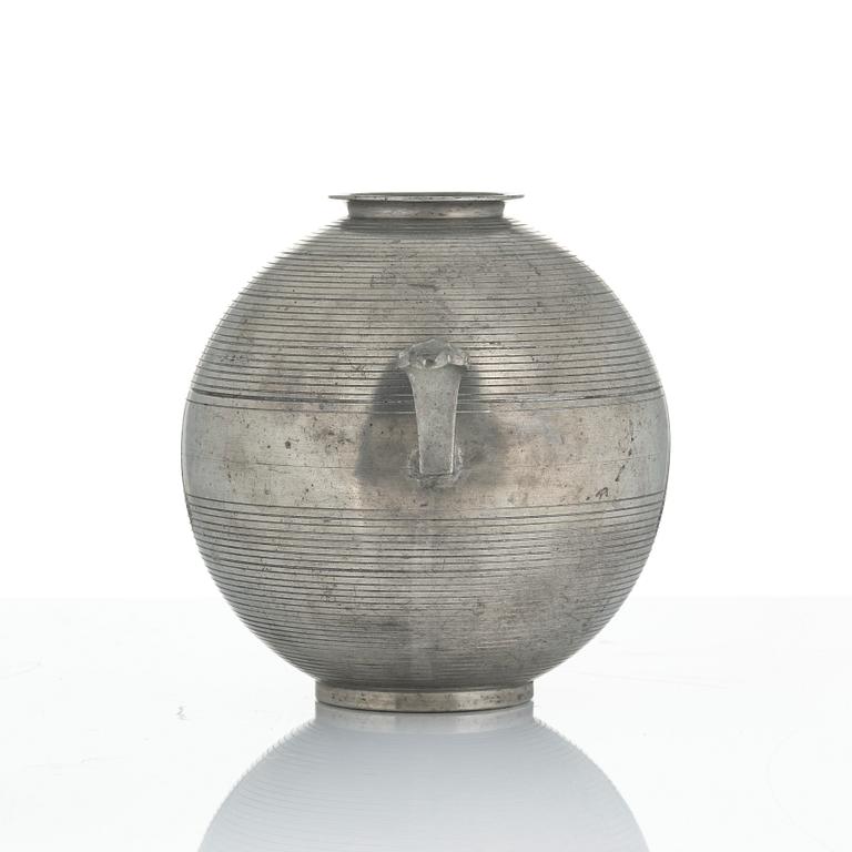 Sylvia Stave, vase with handles, model 5425, C.G. Hallberg, Stockholm, 1933.