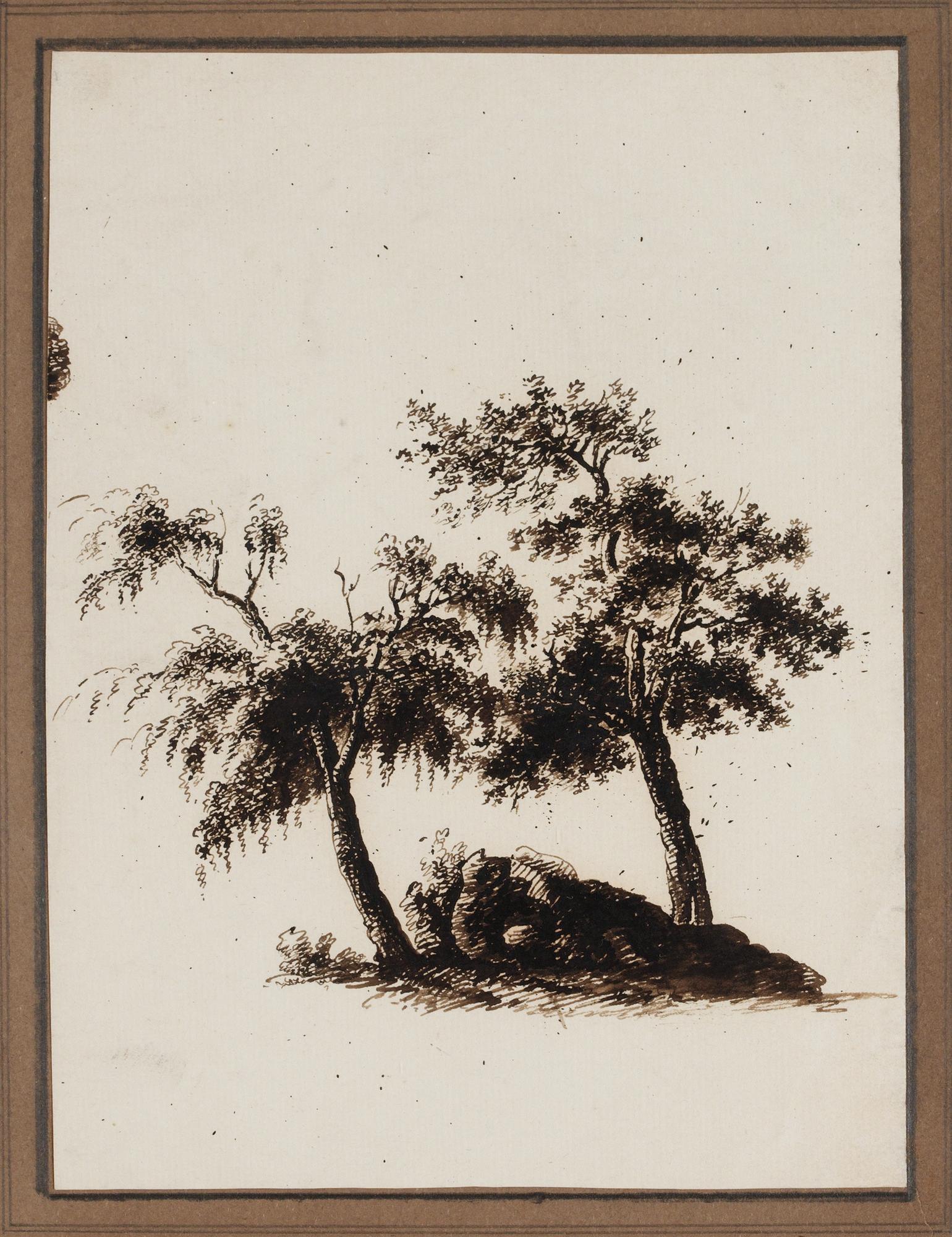 A set of four 18th/19th cent drawings.
