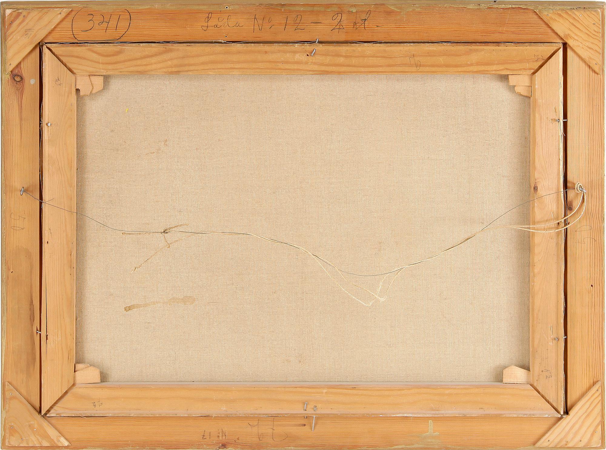 JOHAN JOHANSON, olja på duk, signerad.