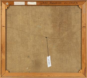 Alf Lindberg, "Gatubild"/”Uppställning med askar”.