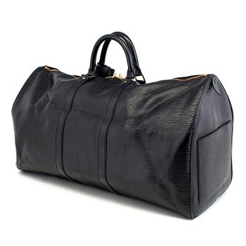 VÄSKA, Louis Vuitton,  "Keepall 60 Epi".