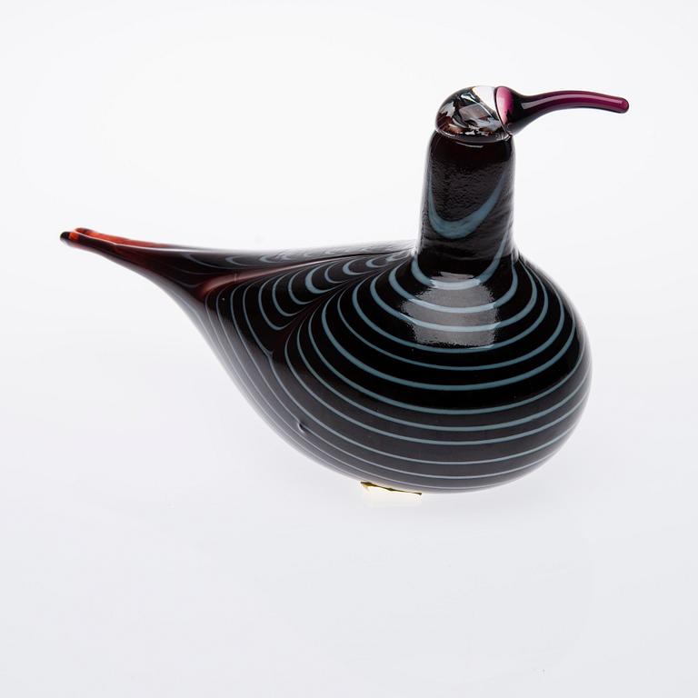 FIGURIN, glas, Oiva Toikka, signerad O.T. Nuutajärvi.