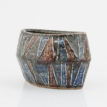 Carl-Harry Stålhane, vas, stengods, Rörstrand, daterad -64.