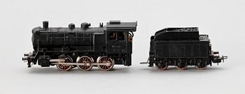 MODELLOK samt KOLVAGN, Märklin, RM 800 samt RM 809. 1930-tal.