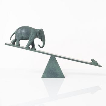 Owe Gustafson, "Elefant och groda".