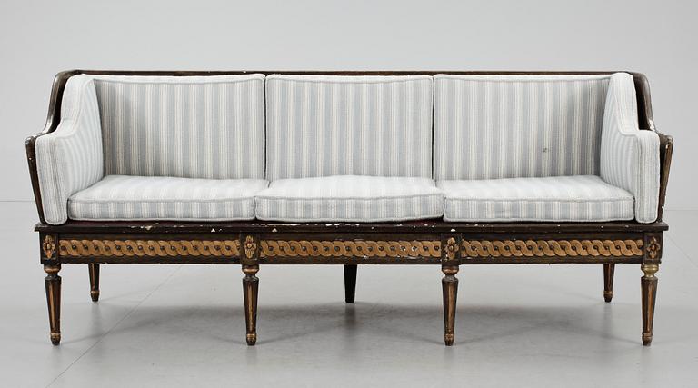 SOFFA, gustaviansk stil, 1900-talets första hälft.