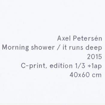 Axel Petersén, C-print, numrerad 1/3.