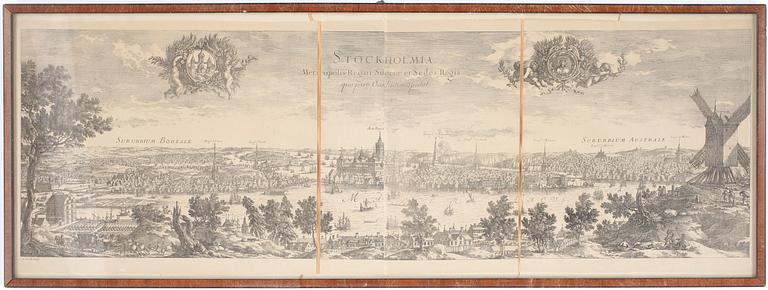 ADAM PERELLE, efter, reproduktion, ur "Suecia Antiqua et Hodierna", 18/1900-tal.