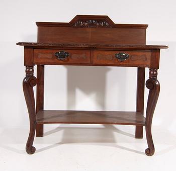MATSALSGRUPP, 8 delar, barockstil, tidigt 1900-tal.