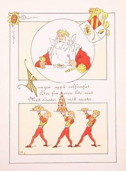 PARTI BARNBÖCKER, 6 st, bla "Basil Seal rides again" av Evelyn Waugh, sent 1800- till 1900-talets andra hälft.