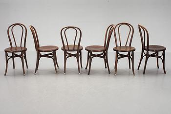 STOLAR, 6 st, Thonettyp, 1900-talets första hälft.