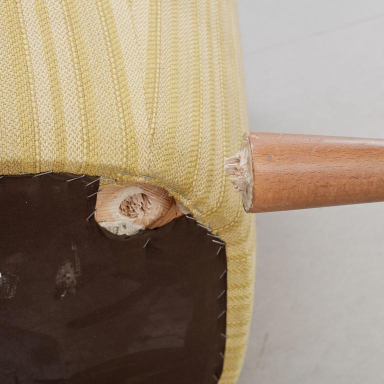 FÅTÖLJ, "Hemmakväll", Carl Malmsten, omkring 1900-talets mitt.