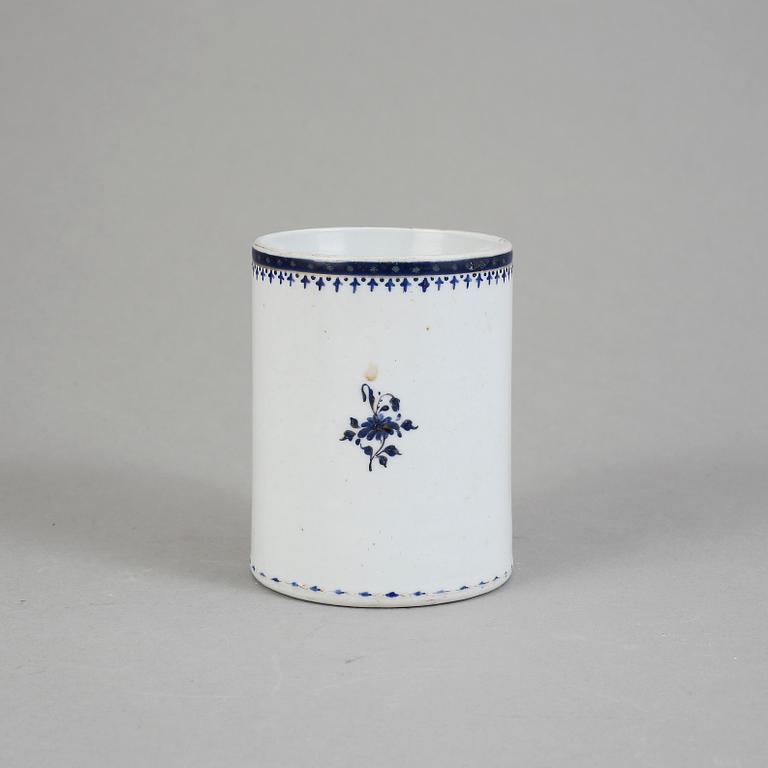 MUGG, porslin, kompaniporslin, Jiaqing, 1800-talets början.