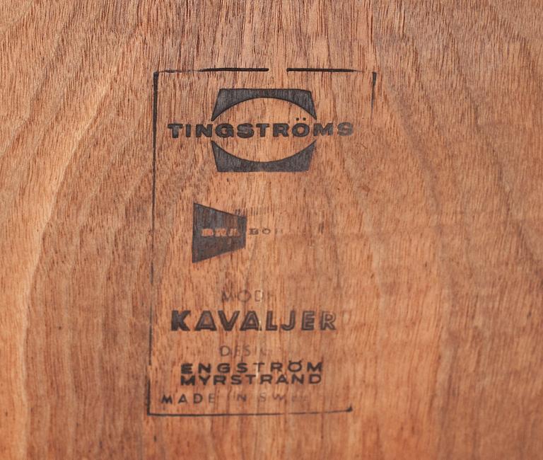 FÄLLBORD / SOFFBORD. "Kavaljer" Tingströms design Engström och Myrstrand. 1950-tal.
