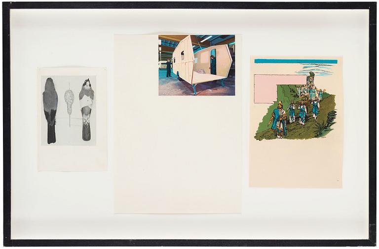 OSKAR MÖRNERUD. Signerad Oskar Mörnerud a tergo. Utförd 2005/06. Akryl på papper.