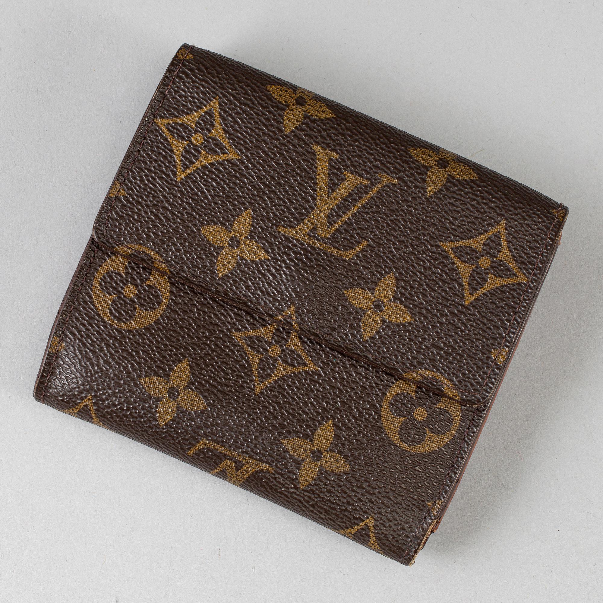 LOUIS VUITTON, monogram canvas wallet.