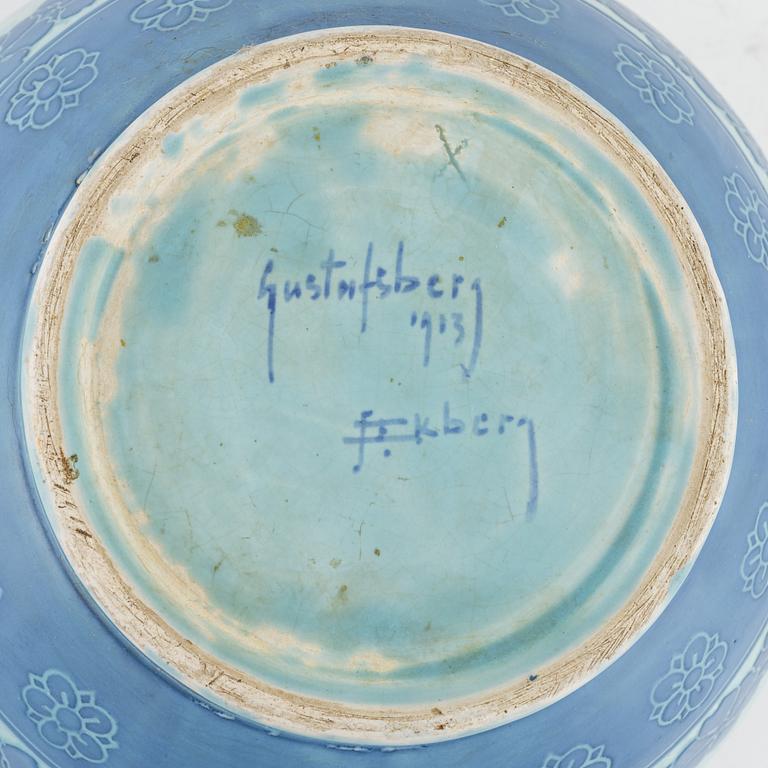 Josef Ekberg, ytterfoder, "Sgrafitto", Gustafsberg, 1913.