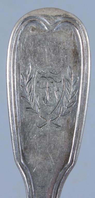 BESTICK, 38 delar, silver, Frankrike 1800/1900-tal.