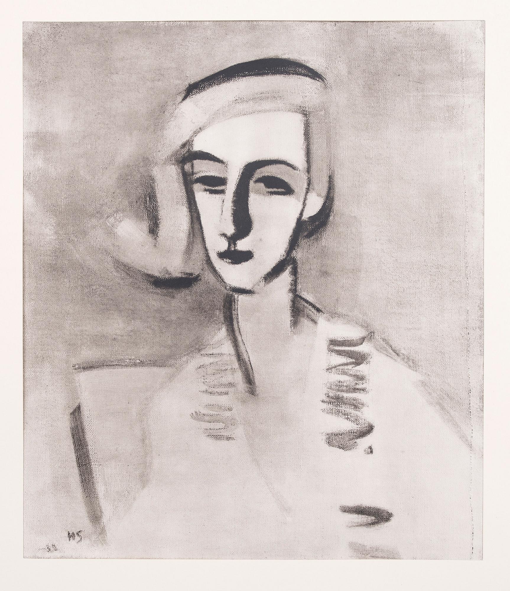 HELENE SCHJERFBECK, mapp med reproduktioner, 48 st.