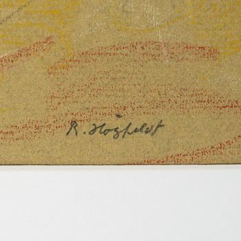 Robert Högfeldt, Man i hjälm.