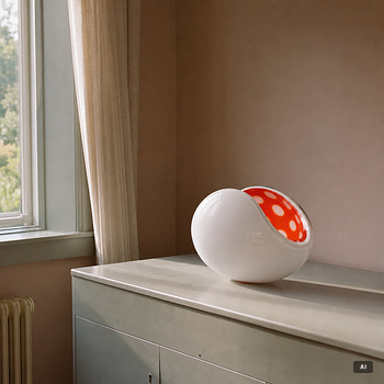 Lena Bergström, skål, glas, Orrefors, limited edition 1-10, 2004.