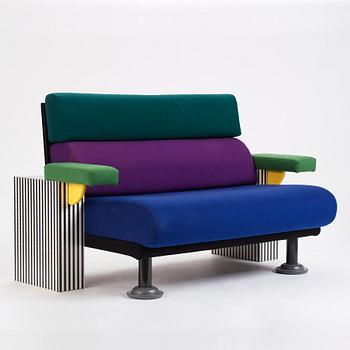 Michele De Lucchi, a "Lido" sofa, Memphis, Italy, post 1982.